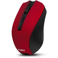 Мышь SVEN RX-350W (красный) фото 1